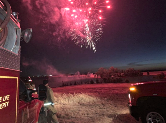 Woodward fireworks