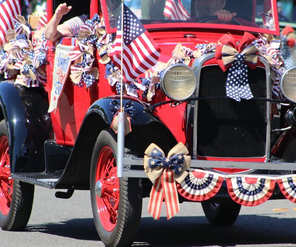 Fourth of July parade entry