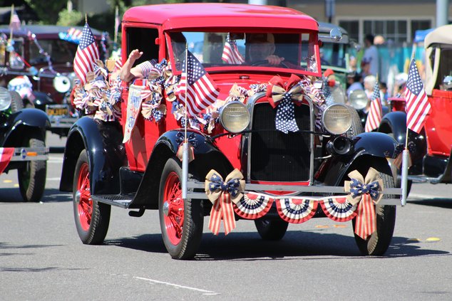 Fourth of July parade entry