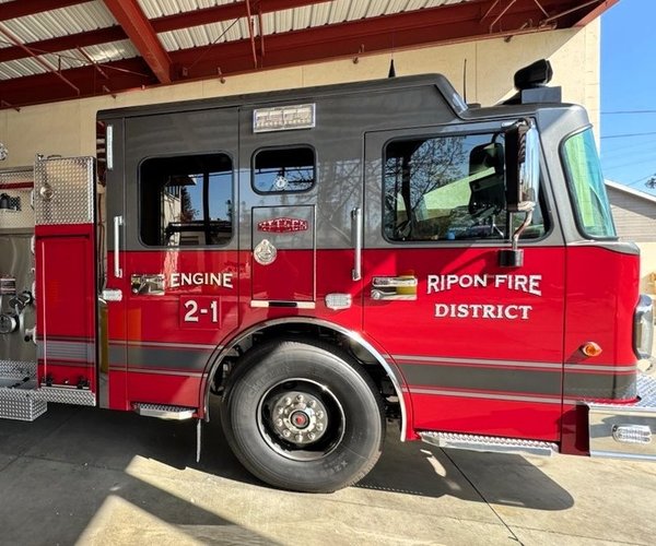 Ripon fire truck