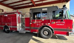 Ripon fire truck