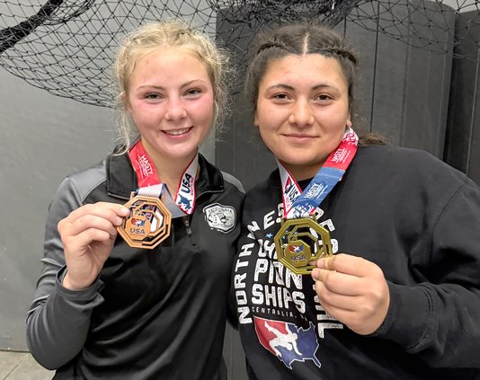 Abbie Schultz and Central Valley’s Alicia Espinoza