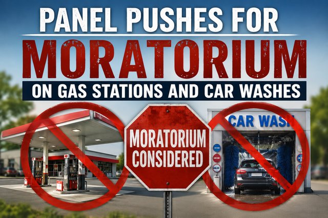 Despite council's view, commission presses for gas station moratorium