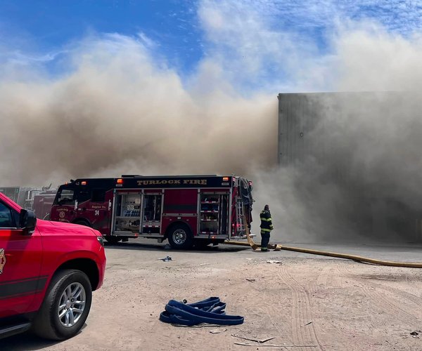 Turlock Scavenger Fire