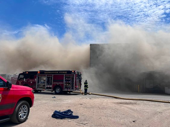 Turlock Scavenger Fire