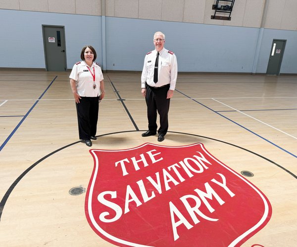 Salvation Army new officers