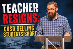 Teacher resigns
