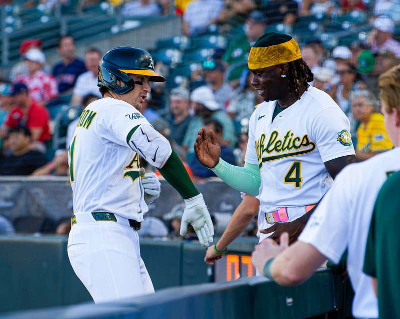 Tyler Soderstrom A's Home Run