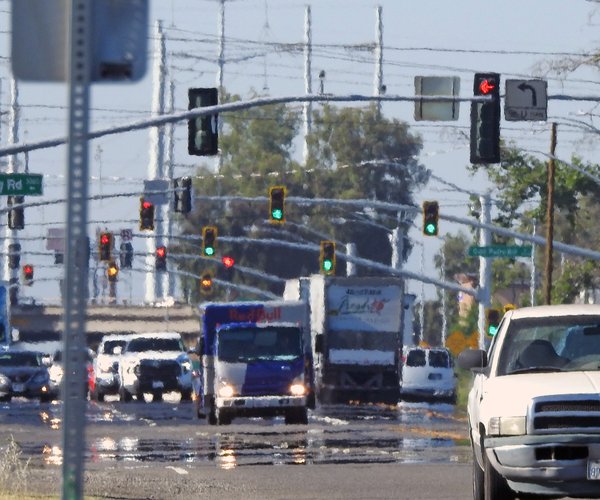 Mitchell traffic light nightmare