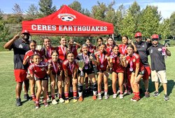 Ceres Earthquakes 16-and-under girls travel soccer team 2026