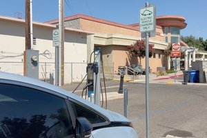 Ceres Community Center EV charging