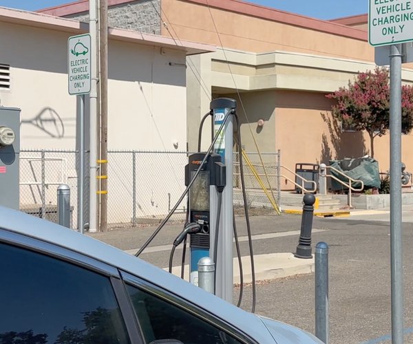 Ceres Community Center EV charging