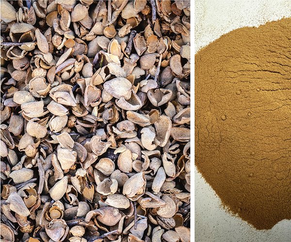 almond hulls