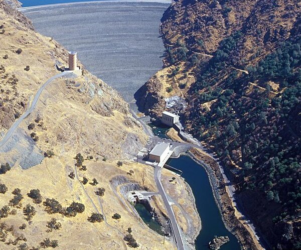 New melones reservoir