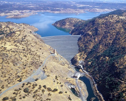 New melones reservoir