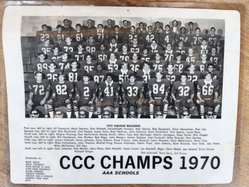 Turlock football 1970 team