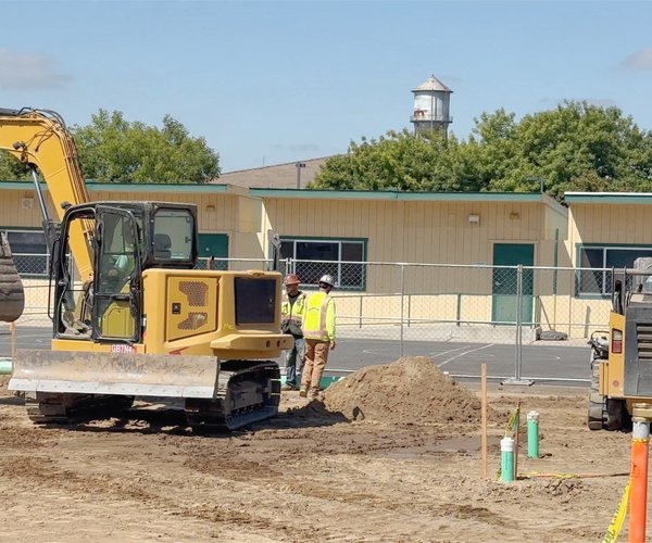 Construction at Argus/Endeavor