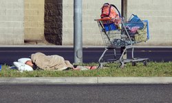 Homeless on Mitchell