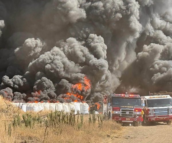 Ballico tire fire 1
