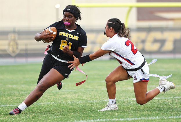 East Union-Lathrop flag football