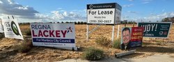 campaign signs