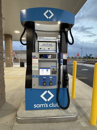 sams club gas
