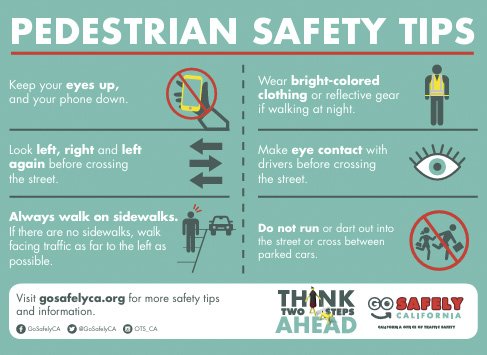 Turlock police urge awareness during Pedestrian Safety Month