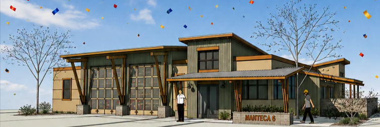sixth Manteca fire station