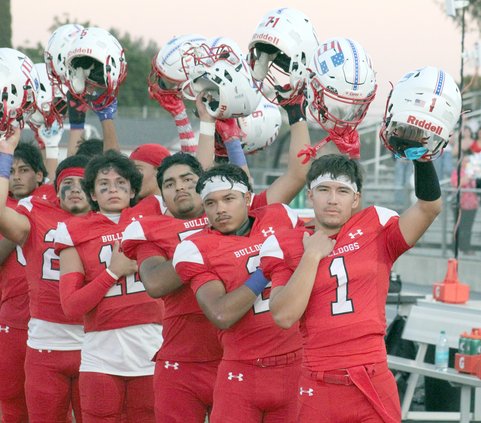 Ceres High players wore decals