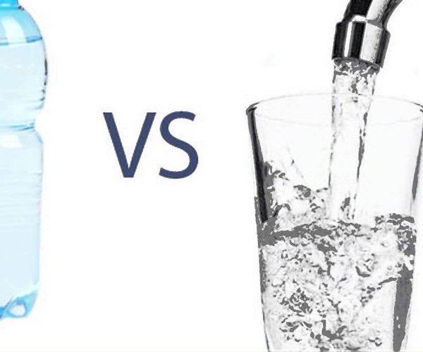water tap vs bottle