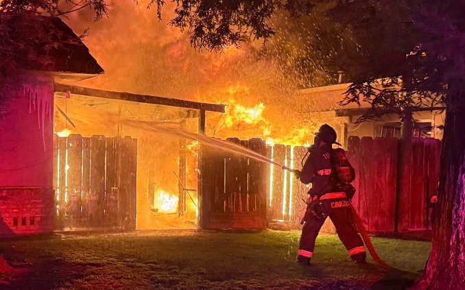 Wakefield Road fire