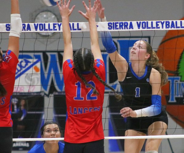 East Union-Sierra girls volleyball
