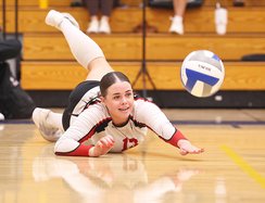 Ripon-Ripon Christian girls volleyball