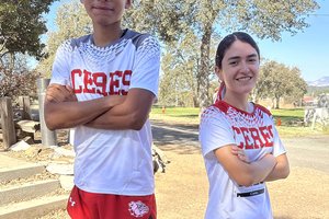Jayden Jaimes and Clarissa Rivera