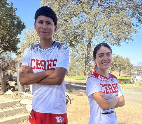Jayden Jaimes and Clarissa Rivera
