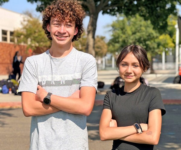 Enoc Reyes and Vanessa Morales
