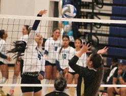 Millennium-River Islands girls volleyball