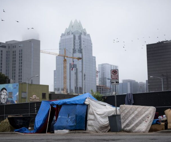 homeless texas