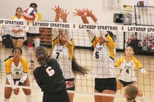 Beyer-Lathrop girls volleyball