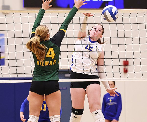Hilmar-Ripon Christian girls volleyball