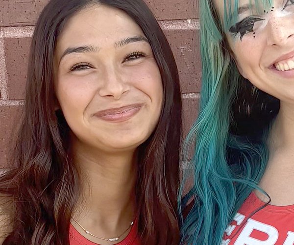 Heaven Vasquez and Jaelyn Silva
