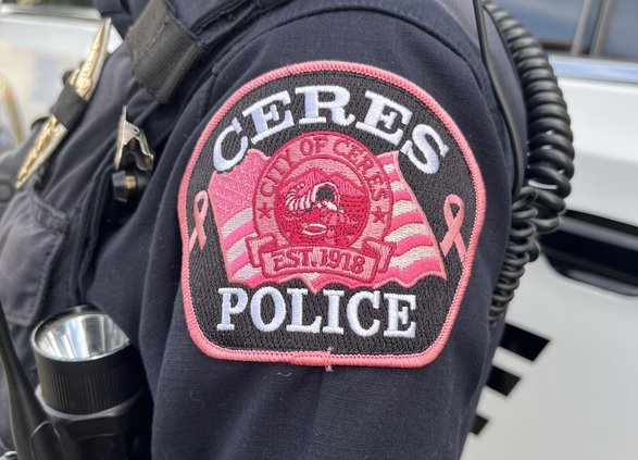 Pink badge