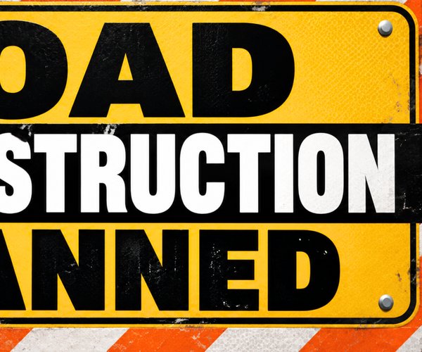 Road construction generic art