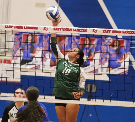 Manteca-East Union girls volleyball