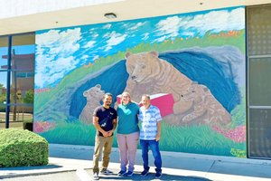 Mural artist Jonathan Vazquez