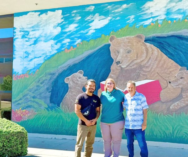 Mural artist Jonathan Vazquez