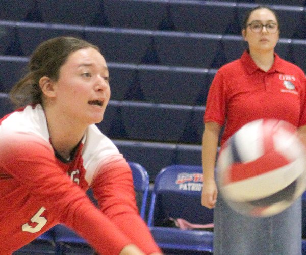 Kamea Brown volleyball