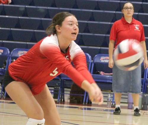 Kamea Brown volleyball