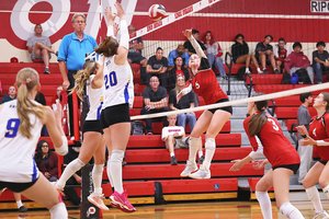 Ripon Christian-Ripon girls volleyball