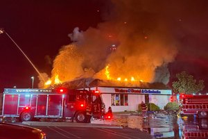 Turlock office fire